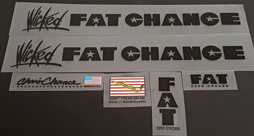 Set decalcomanie fat chance - decalcomanie,